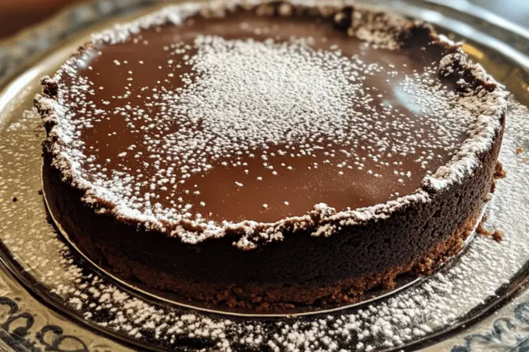 Chocolate Espresso Ricotta Torte – Cooking with Lina